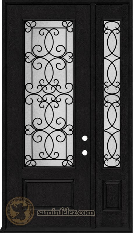 درب لابی آپارتمان سیلورا کد SL-016